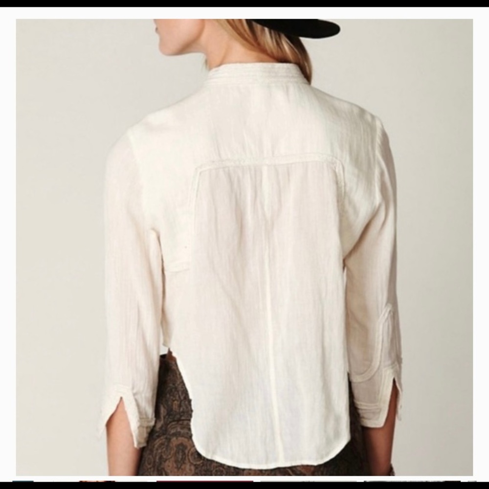 FP New Romantics Sequin Button Shirt top - Picture 4 of 6